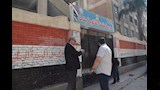 محافظ الغربية خلال تفقد لجان الثانوية