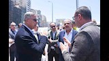 وزير الإسكان يتفقد كورنيش الإسكندرية (10)