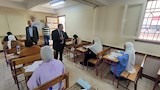 محافظ أسيوط يتفقد لجان الثانوية العامة