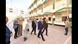 محافظ الدقهلية يتفقد لجان امتحانات الثانوية العامة  (7)