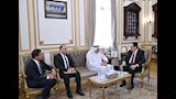 لقاء رئيس جامعة القاهرة ورئيس المكتب الثقافي الكويتي (2)