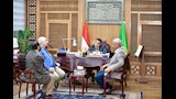 لقاء المحافظ بمكتبه مع شميس بنز 