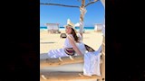 ليلى زاهر تقضي عطلة الصيف على الشاطئ 