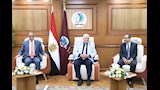 وزير التعليم العالي يضع حجر الأساس لمركز علاج الأورام بالفيوم (1)