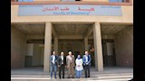 لجنة ''الأعلى للجامعات'' تتفقد طب أسنان أسوان