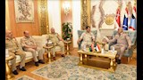 رئيس أركان القوات المسلحة يلتقي نظيره الليبي (6)