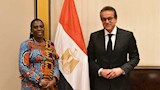 وزير الصحة يبحث مع مفوضة الاتحاد الإفريقي تعزيز ال