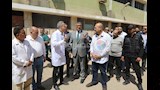 محافظ الجيزة يتفقد مستشفى الحوامدية العام (2)