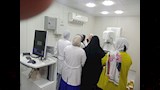 تشغيل جهاز الماموجرام بوحدة الفحص المبكر لأورام الثدي بمستشفى أجا (4)