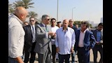 محافظ الجيزة يتفقد كوبري مزلقان أبو النمرس وطريق جسر المنوات (4)
