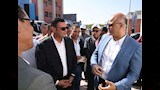 وزير الإسكان ومحافظ القليوبية يتفقدان محطة مياه نوب طحا