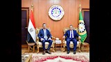 محافظ الدقهلية يستقبل وزير التموين (2)