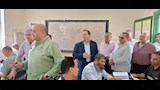 وكيل تعليم الدقهلية يتفقد أعمال التصحيح بكنترول الشهادة الإعدادية  