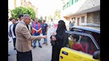 تاكسي جديد للسائق المصاب في العاصفة بالإسكندرية (4)