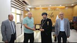 محافظ الوادي الجديد يستقبل وفدا كنسيا للتهنئة بعيد