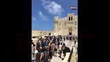 إقبال سياحي كبير على قلعة قايتباي بالإسكندرية (8)