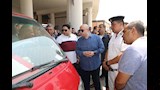 محافظ بني سويف يتفقد التشغيل التجريبي لمجمع مواقف السيارات الجديد (4)