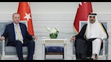 أمير قطر وأردوغان