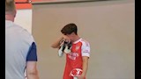 بكاء لاعب أرسنال أثناء تقديمه 