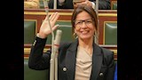النائبة المصرية جيهان زكي التي حصدت أرفع أوسمة فرنسا 