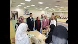 نائب رئيس جامعة بنها تتفقد اختبارات القدرات (1)