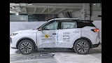 شيري تيجو 7 أثناء اختبار Euro NCAP للحوادث