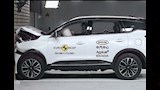 شيري تيجو 7 أثناء اختبار Euro NCAP للحوادث