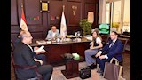 محافظ الأقصر يستقبل وفد هيئة الرقابة النووية والإشعاعية (6)