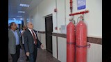 تطوير منظومة الإطفاء والتأمين بجامعة أسوان 