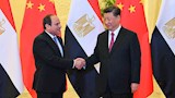 الرئيس السيسي ونظيره الصيني