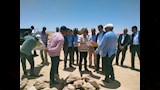 وزير الزراعة يتفقد حصر وتصنيف الأراضي الصحراوية بمنطقة ''العميد''