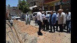 محافظ أسيوط يتفقد أعمال تطوير شارع ترعة عبد الله بمنطقة المعلمين (2)