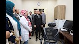 رئيس جامعة المنيا يتفقد مستشفى الأورام والعلاج الإشعاعي