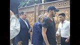 احمد فتحي في عزاء شقيق خالد جلال (3)