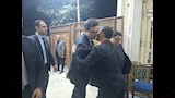 وزير الثقافة أ حمد فؤاد هنو يصل عزاء المخرج شقيق المخرج جلال 