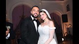 محمد فؤاد يغني في حفل زفاف ابنته مع إيهاب توفيق