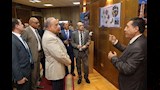 وزير الكهرباء يتفقد هيئة المواد النووية