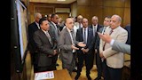 وزير الكهرباء يتفقد هيئة المواد النووية