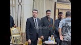 مصطفى كامل ونجوم الفن الشعبي في عزاء احمد عامر (2)