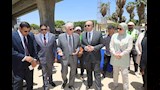 محافظ بني سويف ومستشار الرئيس يتفقدان المرسى السياحي الجديد (3)
