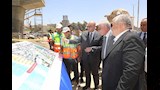 محافظ بني سويف ومستشار الرئيس يتفقدان المرسى السياحي الجديد (12)