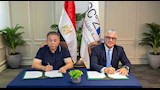 رئيس اقتصادية قناة السويس يوقع عقد إنشاء مصنع صيني للمنسوجات بالقنطرة غرب (3)