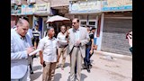 محافظ سوهاج يتفقد شوارع قرية برديس (9)