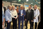 وفد دولي يتفقد الخدمات الطبية للمرضى الفلسطينيين بمستشفى العريش
