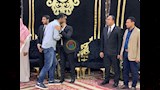 مهند مجدي من عزاء والد العامري فاروق (2)