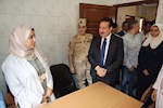 محافظ المنوفية يفاجئ مكتب صحة الباجور (2)