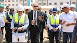 وزير قطاع الأعمال يتفقد مشروع إنشاء مجمع مدارس