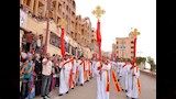 آلاف الأقباط يتوافدون على دير درنكة بأسيوط (2)