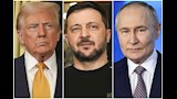 بوتين وزيلنسكي وترامب