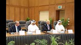 وزير التعليم العالي يبحث مع نائب حاكم الشارقة زيادة التبادل العلمي